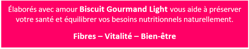 Élaborés avec amour Biscuit Gourmand Light