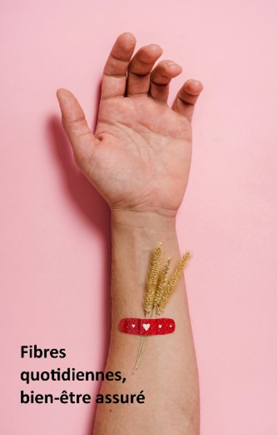 Son de blé pour bien-être